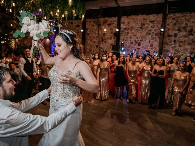 La boda de Carlos y Andrea en San Andrés Cholula, Puebla 37