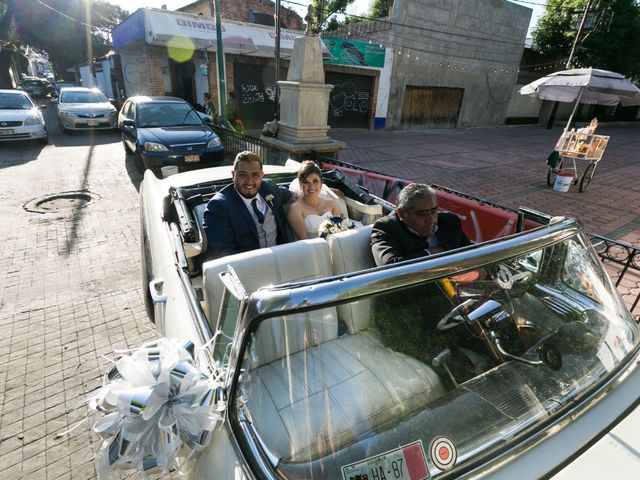 La boda de Román y Itzel en Tlalpan, Ciudad de México 63