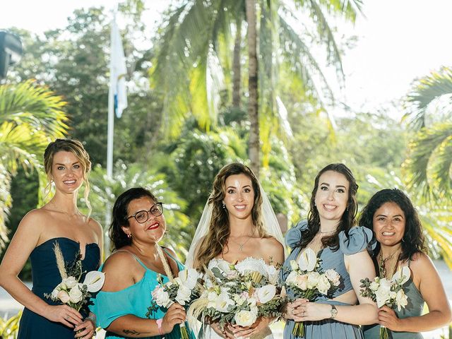 La boda de Victoria y Andrew en Playa del Carmen, Quintana Roo 42