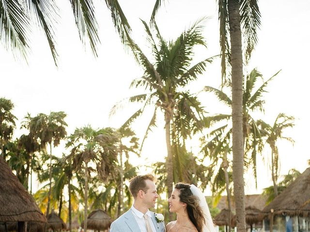 La boda de Victoria y Andrew en Playa del Carmen, Quintana Roo 13