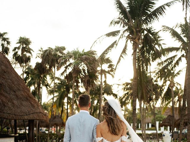 La boda de Victoria y Andrew en Playa del Carmen, Quintana Roo 17