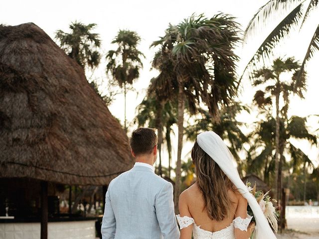 La boda de Victoria y Andrew en Playa del Carmen, Quintana Roo 18