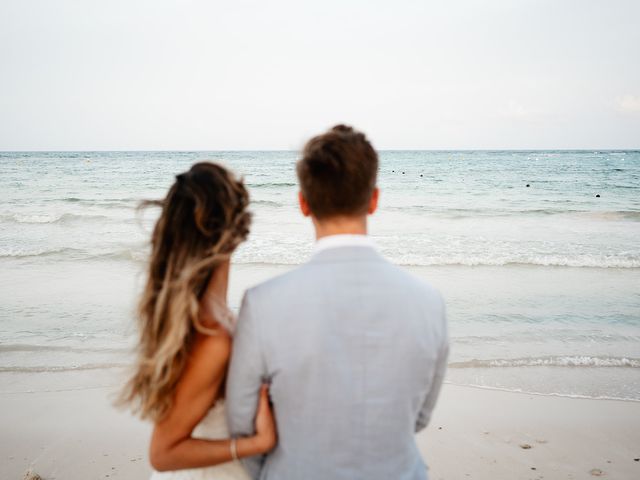 La boda de Victoria y Andrew en Playa del Carmen, Quintana Roo 38