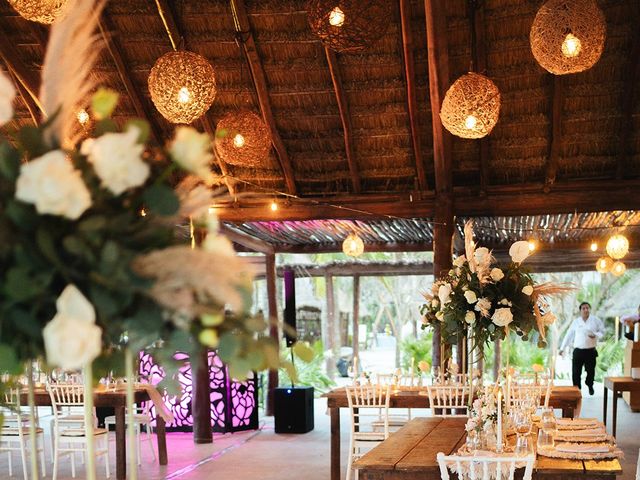 La boda de Victoria y Andrew en Playa del Carmen, Quintana Roo 111