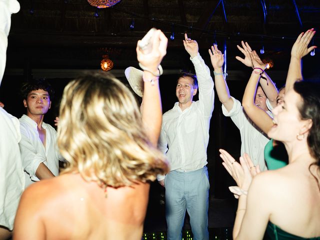 La boda de Victoria y Andrew en Playa del Carmen, Quintana Roo 132
