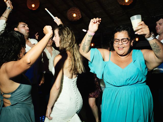 La boda de Victoria y Andrew en Playa del Carmen, Quintana Roo 135