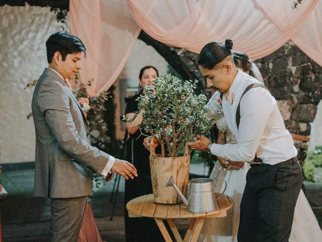 La boda de Omar y Pati en Coyoacán, Ciudad de México 86