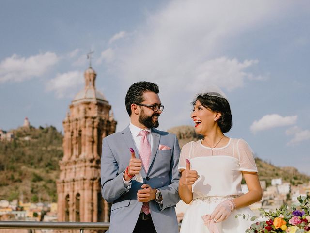 La boda de Mariano y Karla en Zacatecas, Zacatecas 42
