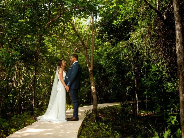 La boda de Jeff y Morgan en Puerto Aventuras, Quintana Roo 11