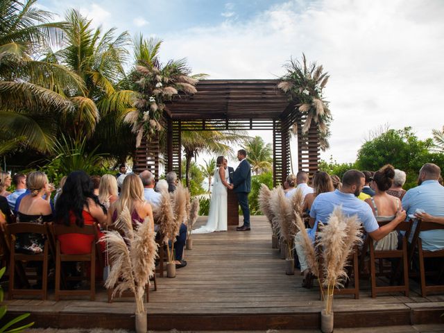 La boda de Jeff y Morgan en Puerto Aventuras, Quintana Roo 22