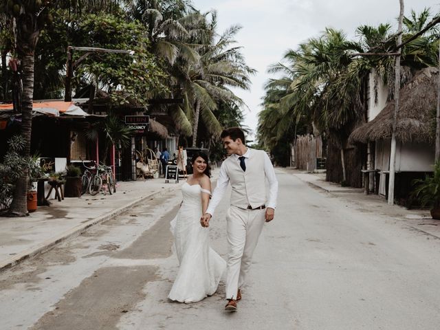 La boda de Christopher y Nathalie en Tulum, Quintana Roo 2