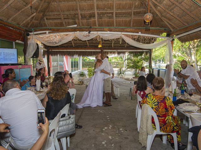 La boda de Oscar y Amy en Puerto Aventuras, Quintana Roo 10