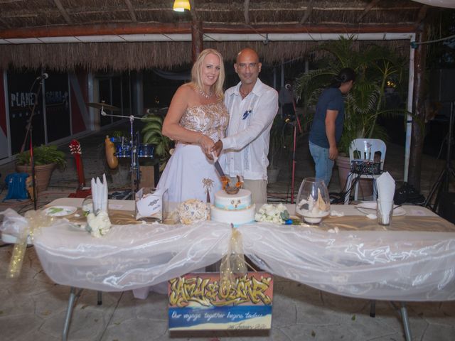 La boda de Oscar y Amy en Puerto Aventuras, Quintana Roo 19