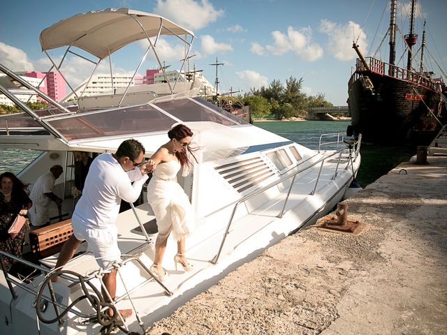 La boda de Dani y Yema en Cancún, Quintana Roo 21