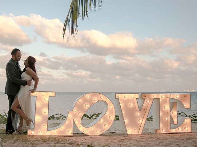 La boda de Dani y Yema en Cancún, Quintana Roo 40