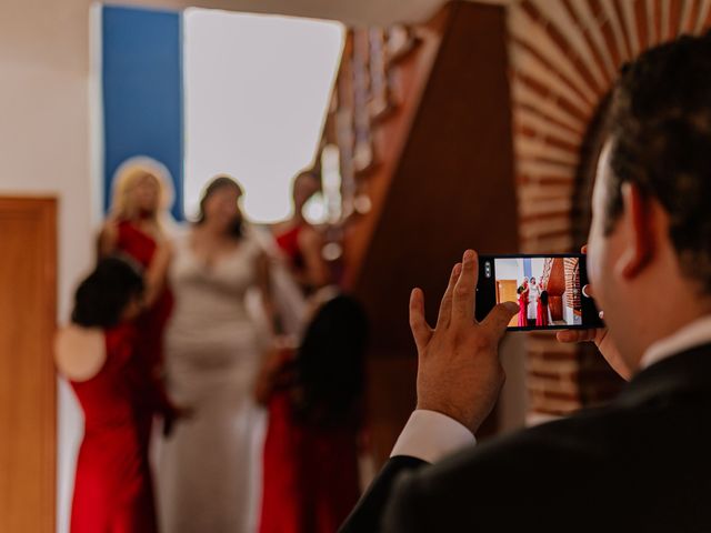 La boda de Henry y Elena en Tepotzotlán, Estado México 17