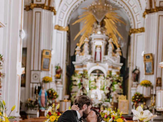 La boda de Henry y Elena en Tepotzotlán, Estado México 33