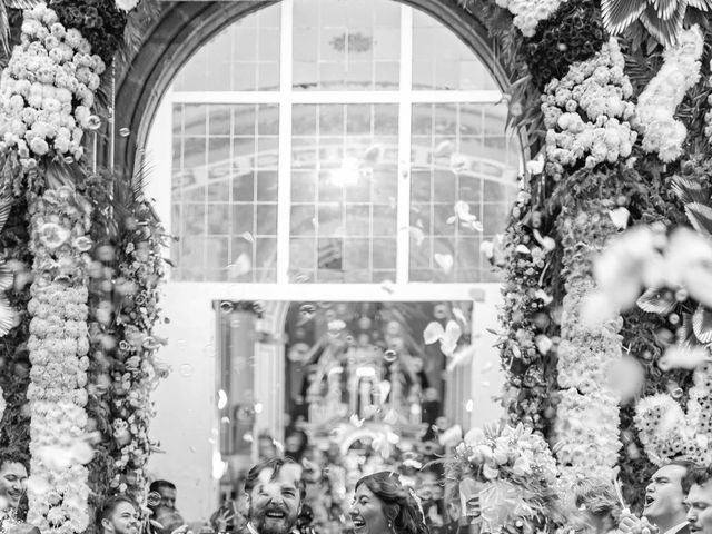 La boda de Henry y Elena en Tepotzotlán, Estado México 34