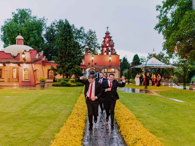 La boda de Henry y Elena en Tepotzotlán, Estado México 47