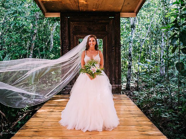 La boda de Roger y María en Playa del Carmen, Quintana Roo 43