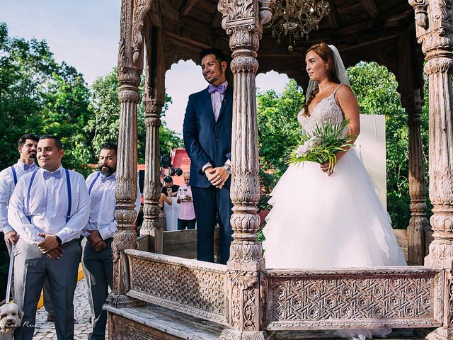 La boda de Roger y María en Playa del Carmen, Quintana Roo 58