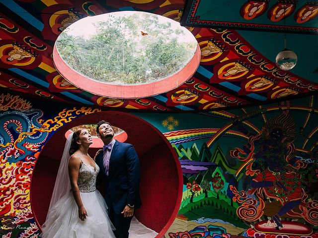 La boda de Roger y María en Playa del Carmen, Quintana Roo 82