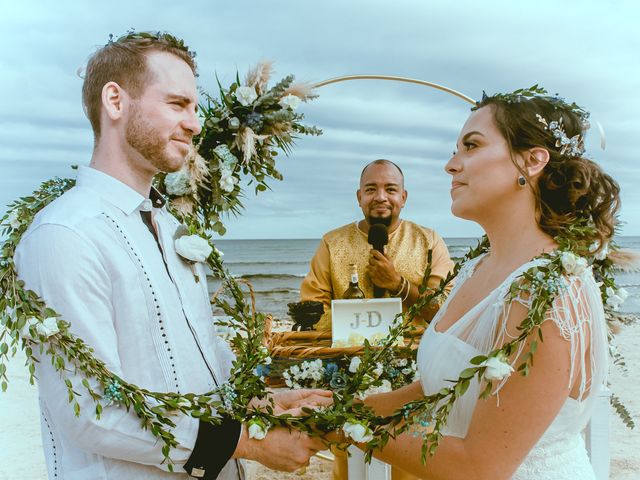 La boda de Damien y Jimena en Cancún, Quintana Roo 1