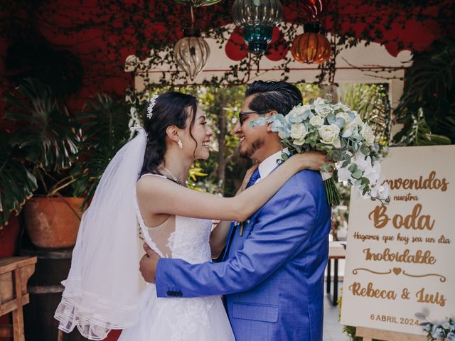 La boda de Luis y Rebeca en Tepotzotlán, Estado México 1