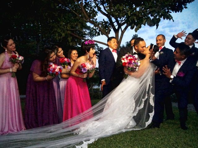 La boda de Christian y Paulette en Mazatepec, Morelos 13