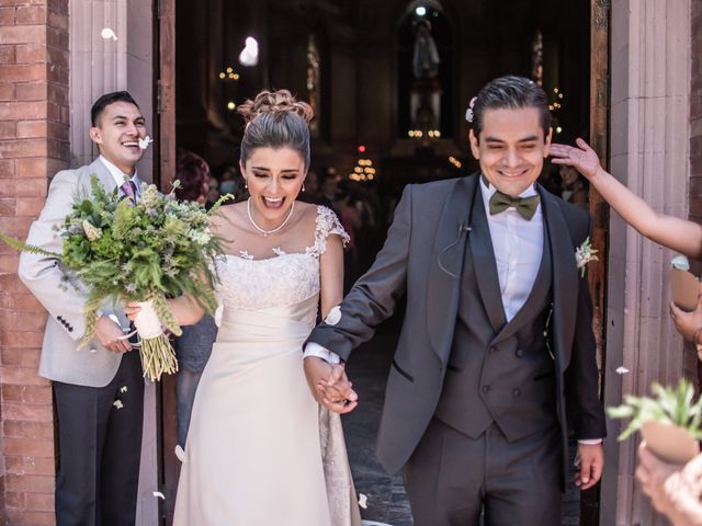 La boda de Alejandro y Sandra en Celaya, Guanajuato 38
