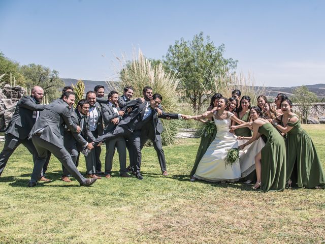 La boda de Alejandro y Sandra en Celaya, Guanajuato 44