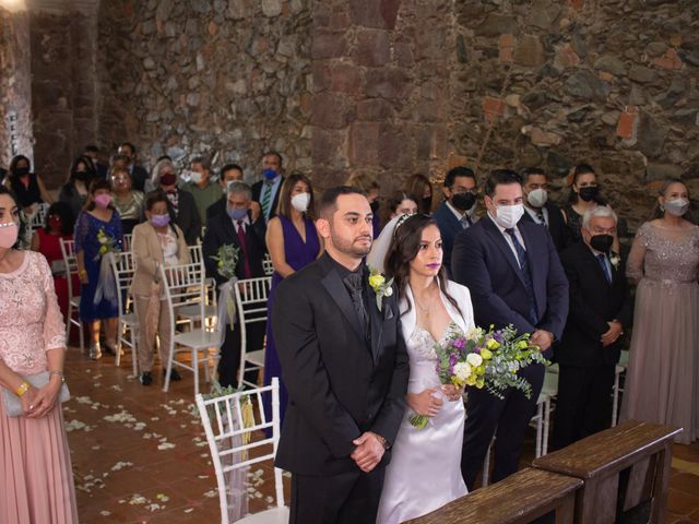 La boda de Oscar y Iris en Huasca de Ocampo, Hidalgo 22