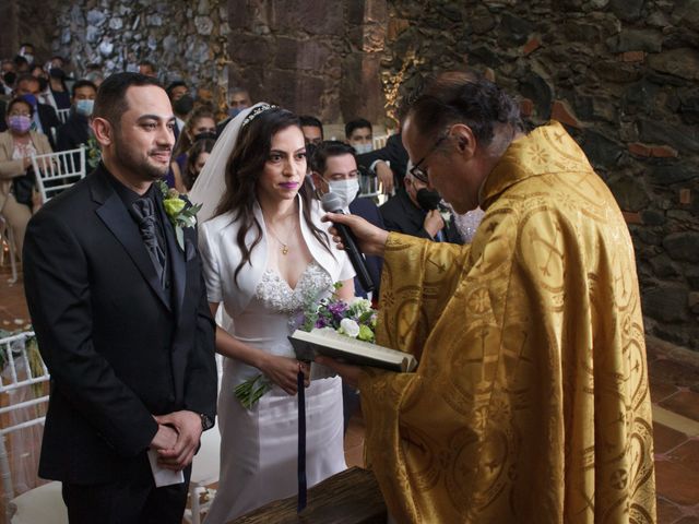 La boda de Oscar y Iris en Huasca de Ocampo, Hidalgo 34