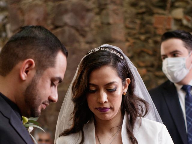 La boda de Oscar y Iris en Huasca de Ocampo, Hidalgo 42