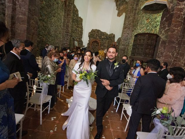 La boda de Oscar y Iris en Huasca de Ocampo, Hidalgo 54