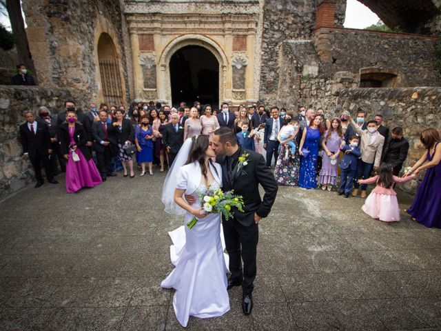 La boda de Oscar y Iris en Huasca de Ocampo, Hidalgo 60