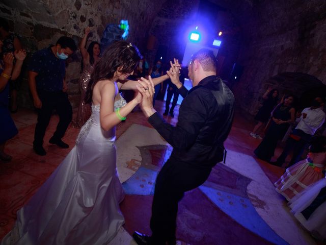 La boda de Oscar y Iris en Huasca de Ocampo, Hidalgo 159