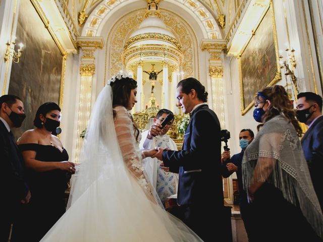 La boda de Marla y Jorge en Aguascalientes, Aguascalientes 36