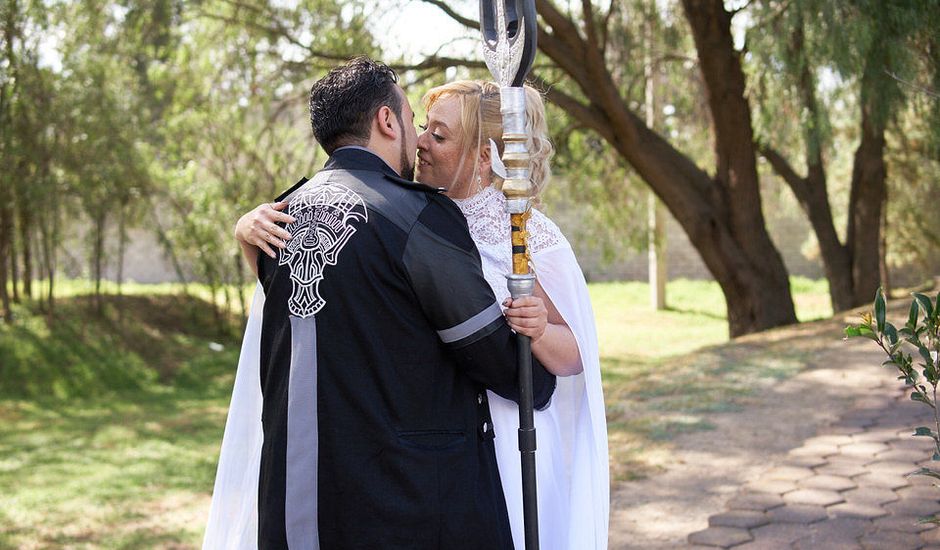 La boda de Federico y Dunnia en Texcoco, Estado México