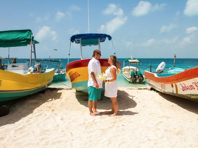 La boda de John y Sarah en Isla Mujeres, Quintana Roo 65