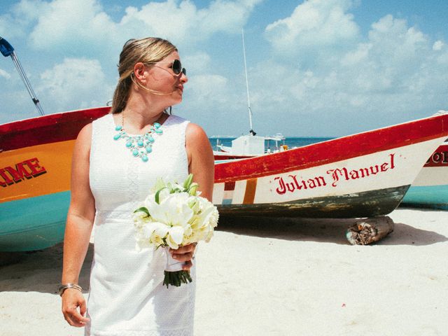 La boda de John y Sarah en Isla Mujeres, Quintana Roo 68