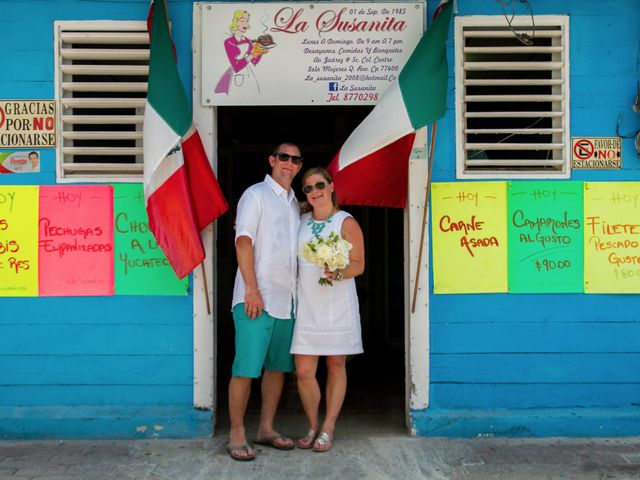 La boda de John y Sarah en Isla Mujeres, Quintana Roo 81
