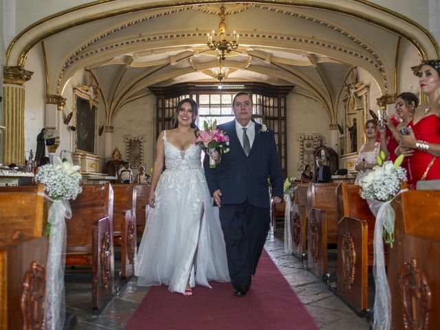 La boda de Octavio y Adriana en San Andrés Cholula, Puebla 21