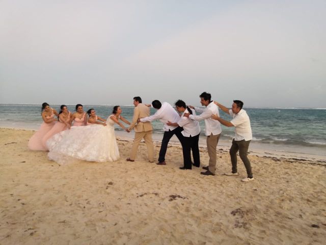 La boda de Abraham y Wendy en Puerto Morelos, Quintana Roo 4