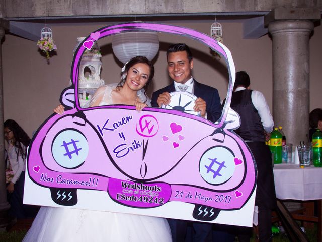 La boda de Erik y Karen en Xochimilco, Ciudad de México 47
