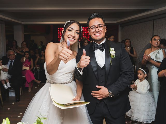 La boda de Omar y Andrea en Naucalpan, Estado México 1