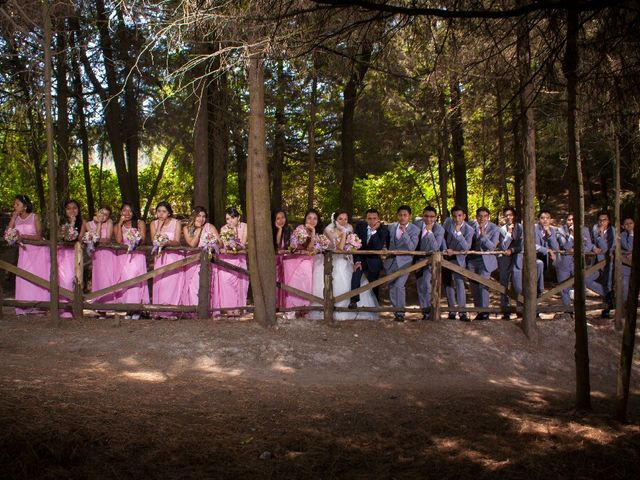 La boda de Erik y Karen en Xochimilco, Ciudad de México 34