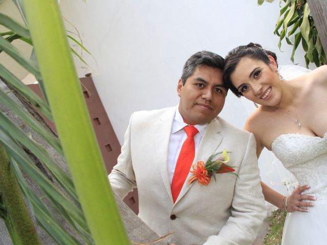 La boda de Oscar  y Izaret  en Temixco, Morelos 16