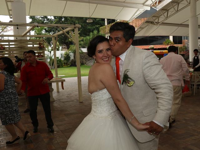La boda de Oscar  y Izaret  en Temixco, Morelos 42