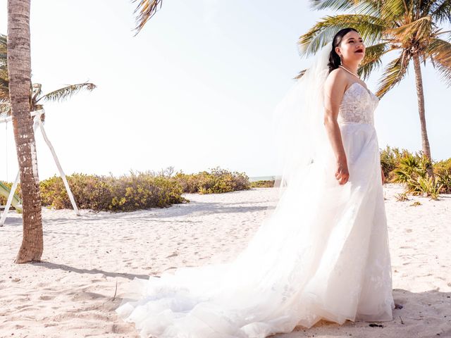 La boda de Dana y Daniel en Telchac Puerto, Yucatán 53